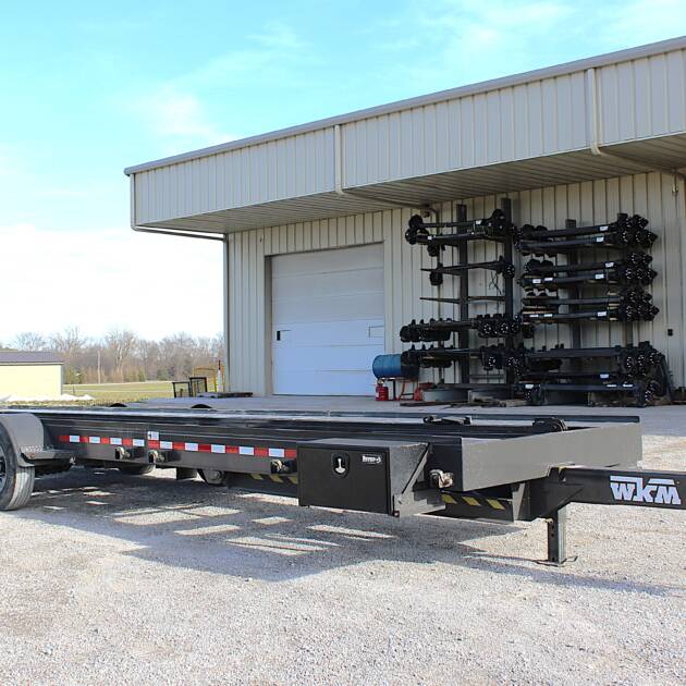 2024 WKM 30'-40' Pintle Hitch Shed Trailer