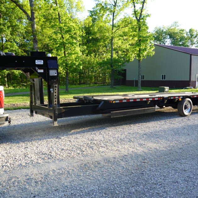 2025 Myers 26'-42'+4' Gooseneck Shed Trailer