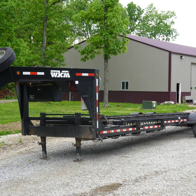 2020 WKM 32'-37'+4' Gooseneck Shed Trailer
